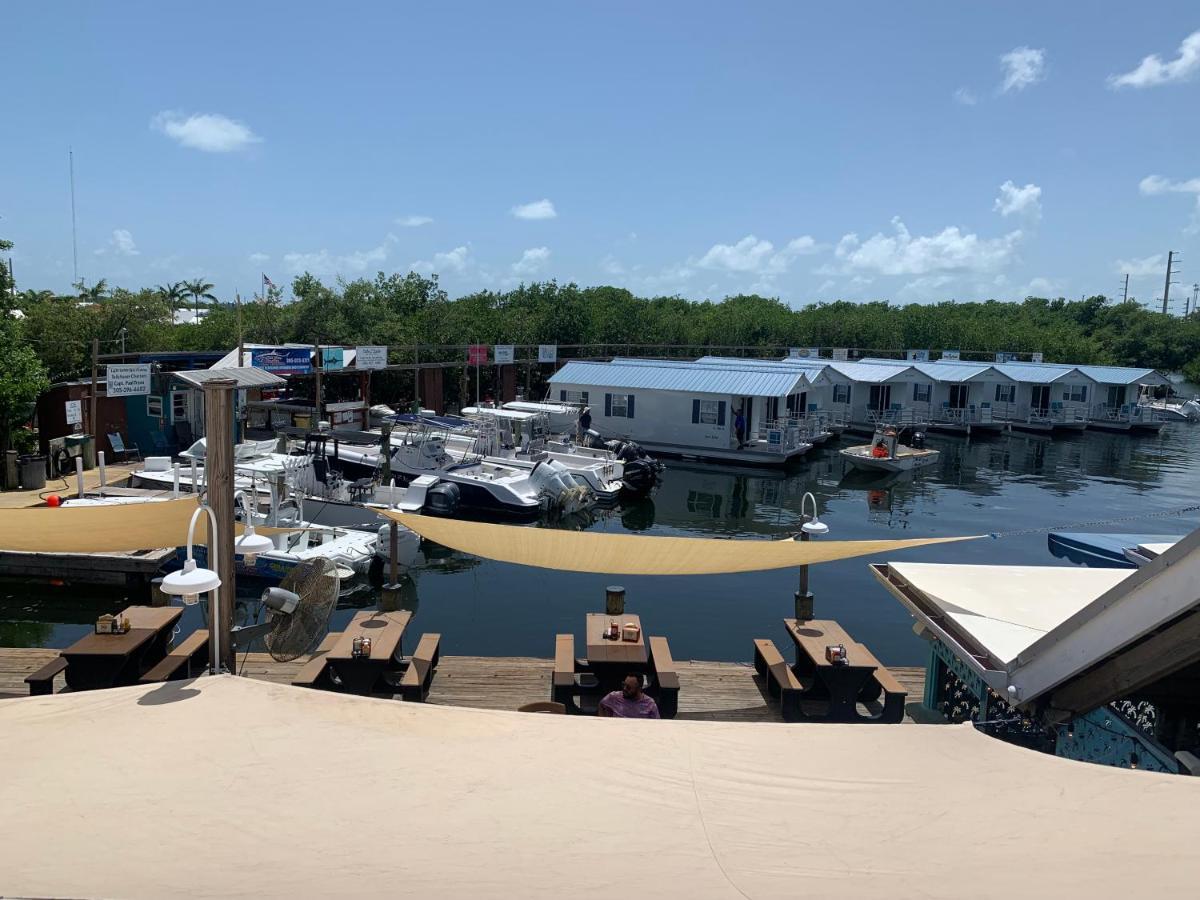 Aqua Lodges At Hurricane Hole Marina Stock Island Exterior photo