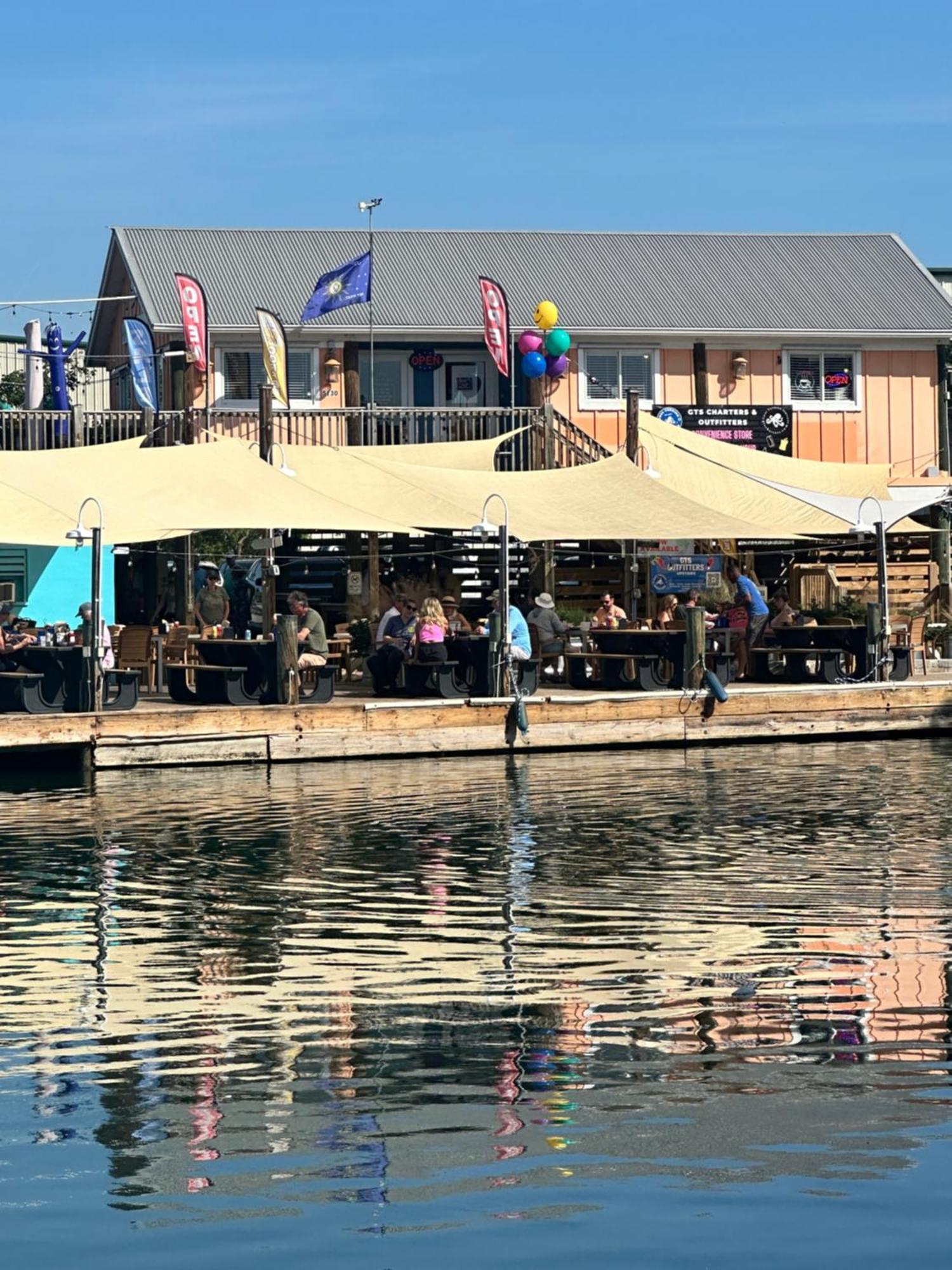 Aqua Lodges At Hurricane Hole Marina Stock Island Exterior photo